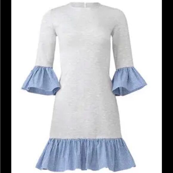 Slate & Willow // Gingham Ruffle Dress - Picture 2 of 8